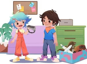 Fantasy Chinese course cover for kids aged 6-12 at GoEast Kids
