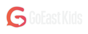 GoEast Kids logo white
